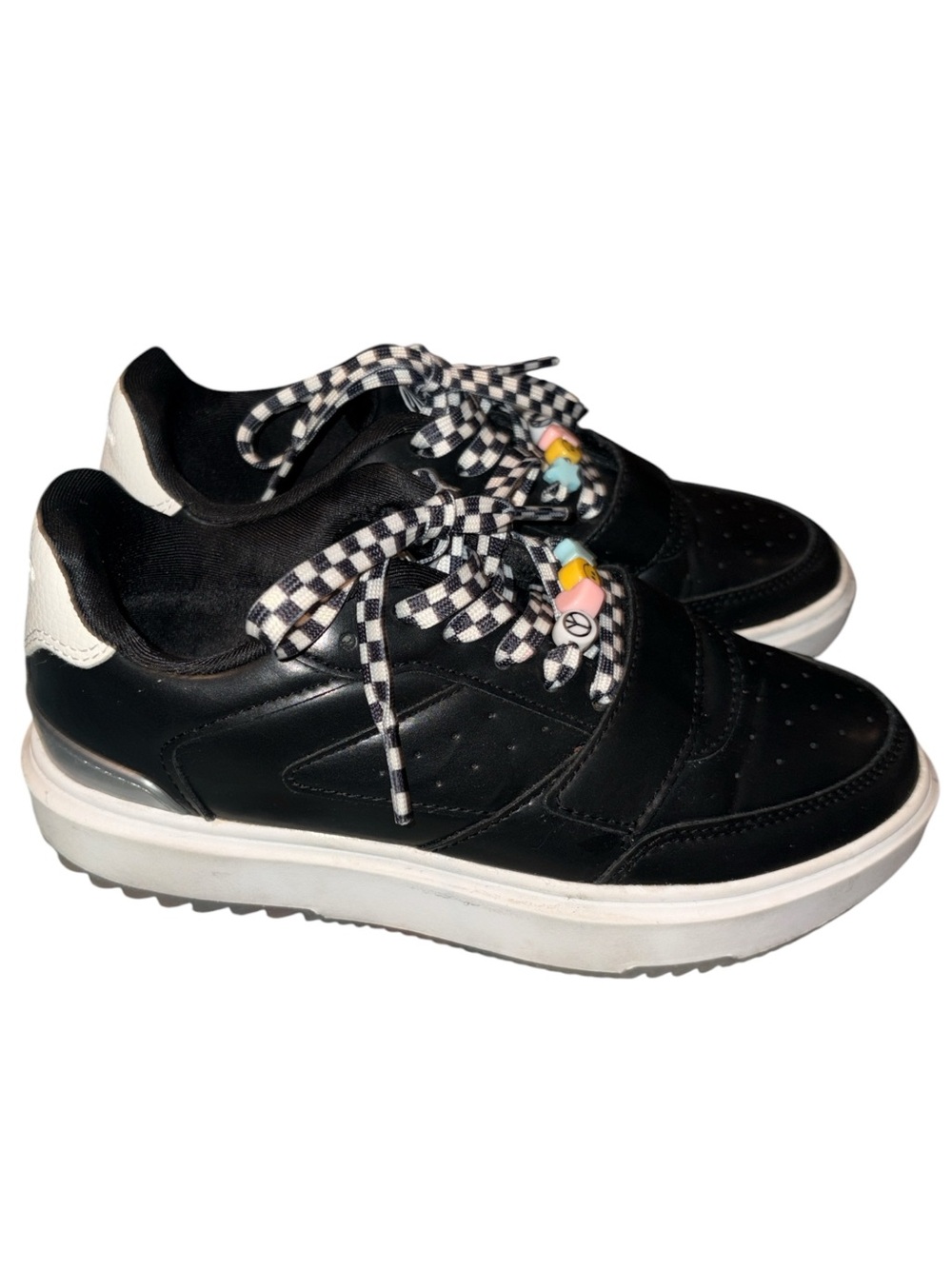 Justice Girls Black Platform Sneakers